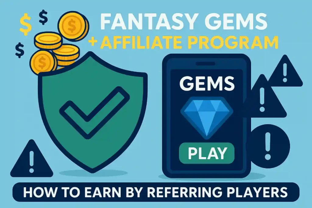 Fantasy Gems Affiliate Program: How to Earn by Referring Players